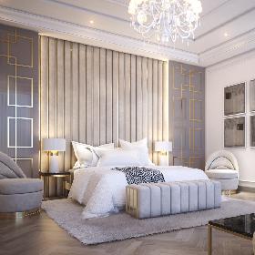 3D Contemporary Bedroom